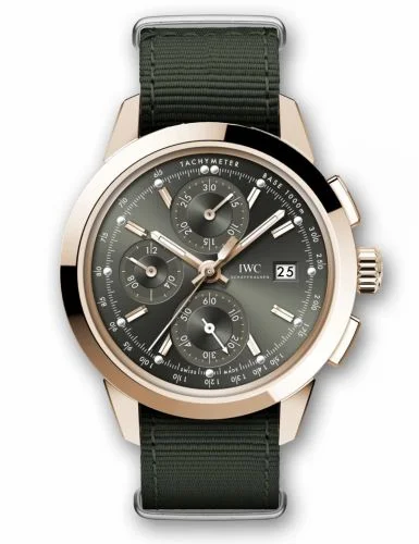 IWC Ingenieur Chronograph Custom Red Gold / Green-Gold / NATO IW3808-DB (IW3808DB)